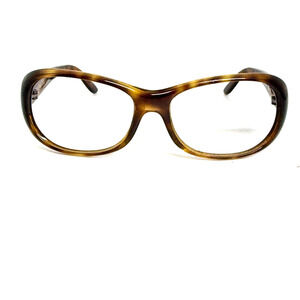 Ray-Ban‎ RB 4061 642/57 3P Tortoise Plastic Sunglasses Frame Wrap Brown 17995